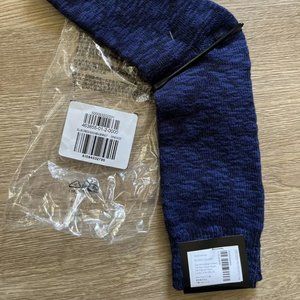 Banana Republic - Slub Crew Socks Blue/Navy Multi - Men's One Size 8-12